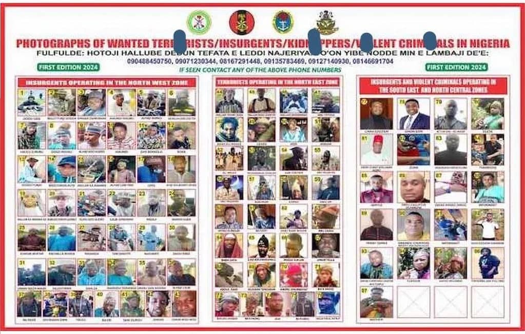 Terrorism: DHQ declares Simon Ekpa, 96 others wanted