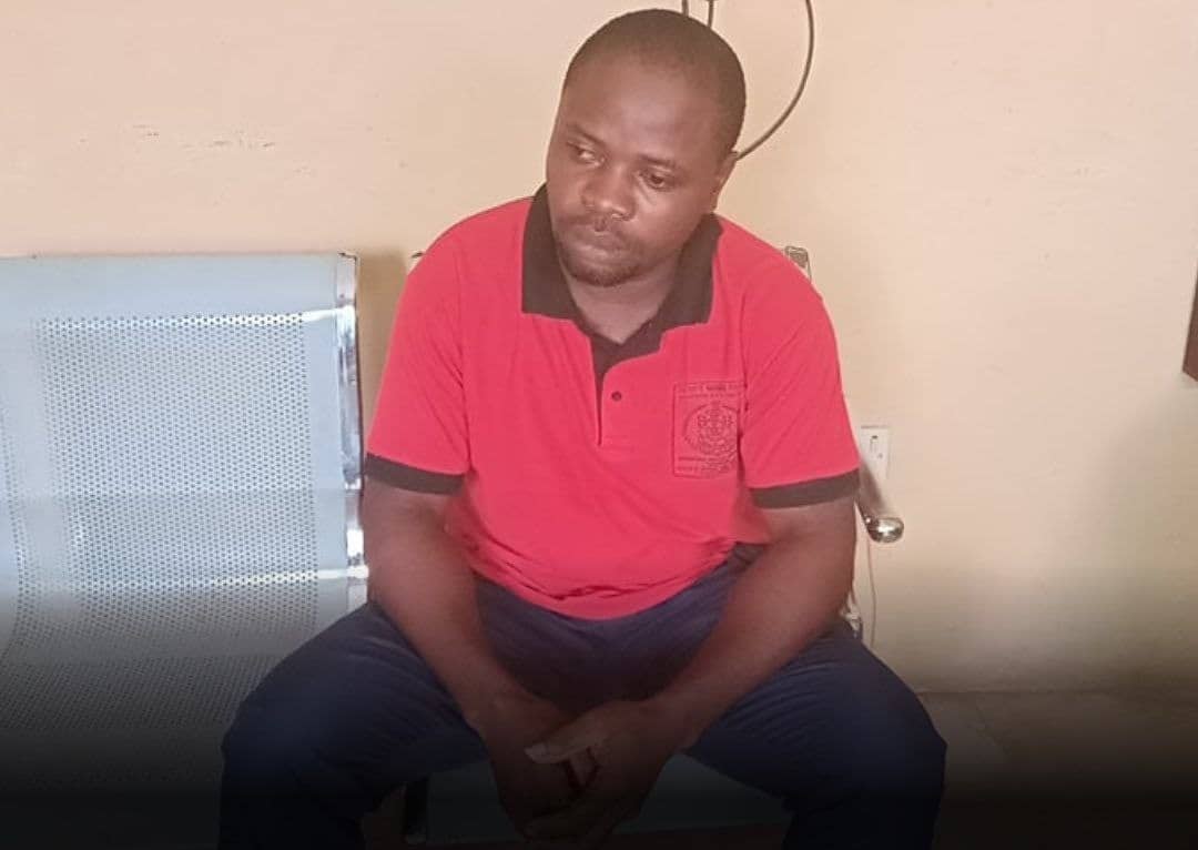 Man arrested for defiling and impregnating a 14-yr-old girl inside church