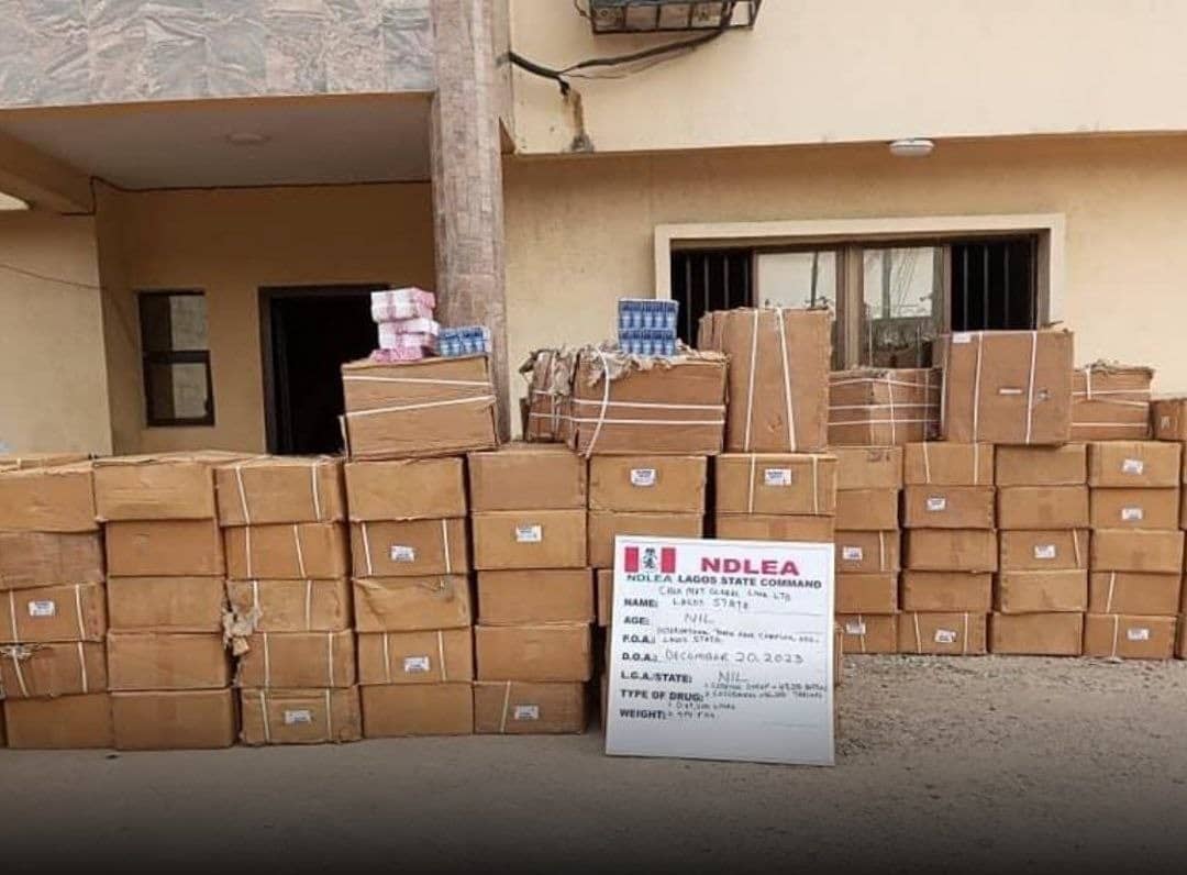 NDLEA intercepts 7.5m tramadol pills in Christmas consignments
