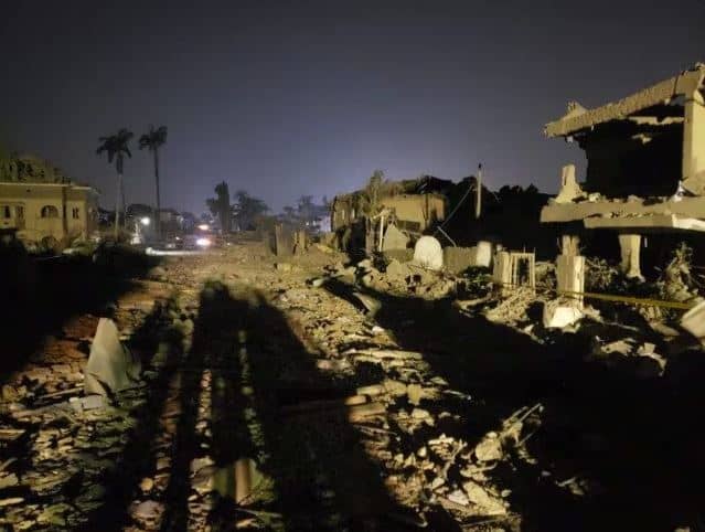 Ibadan Blast: 2 persons dead, houses destroyed
