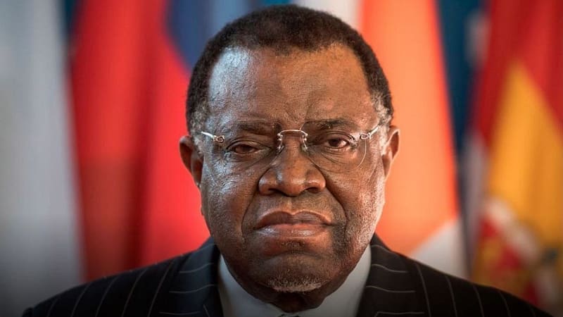 Namibian President, Hage Geingob confirmed dead
