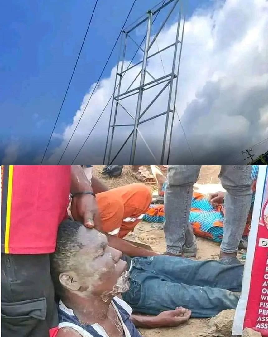 Five electrocuted, four hospitalized while erecting a church billboard 